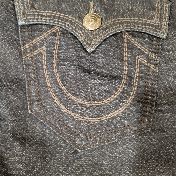 Mens True Religion Ricky Big QT Jeans - Picture 2 of 5